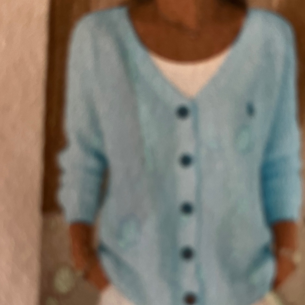 Ralph Lauren Sky Blue Cardigan